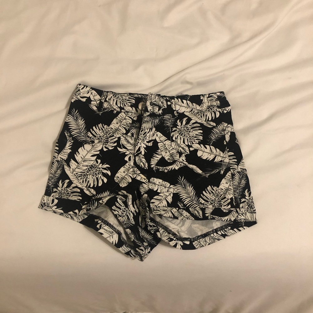 High waisted shorts